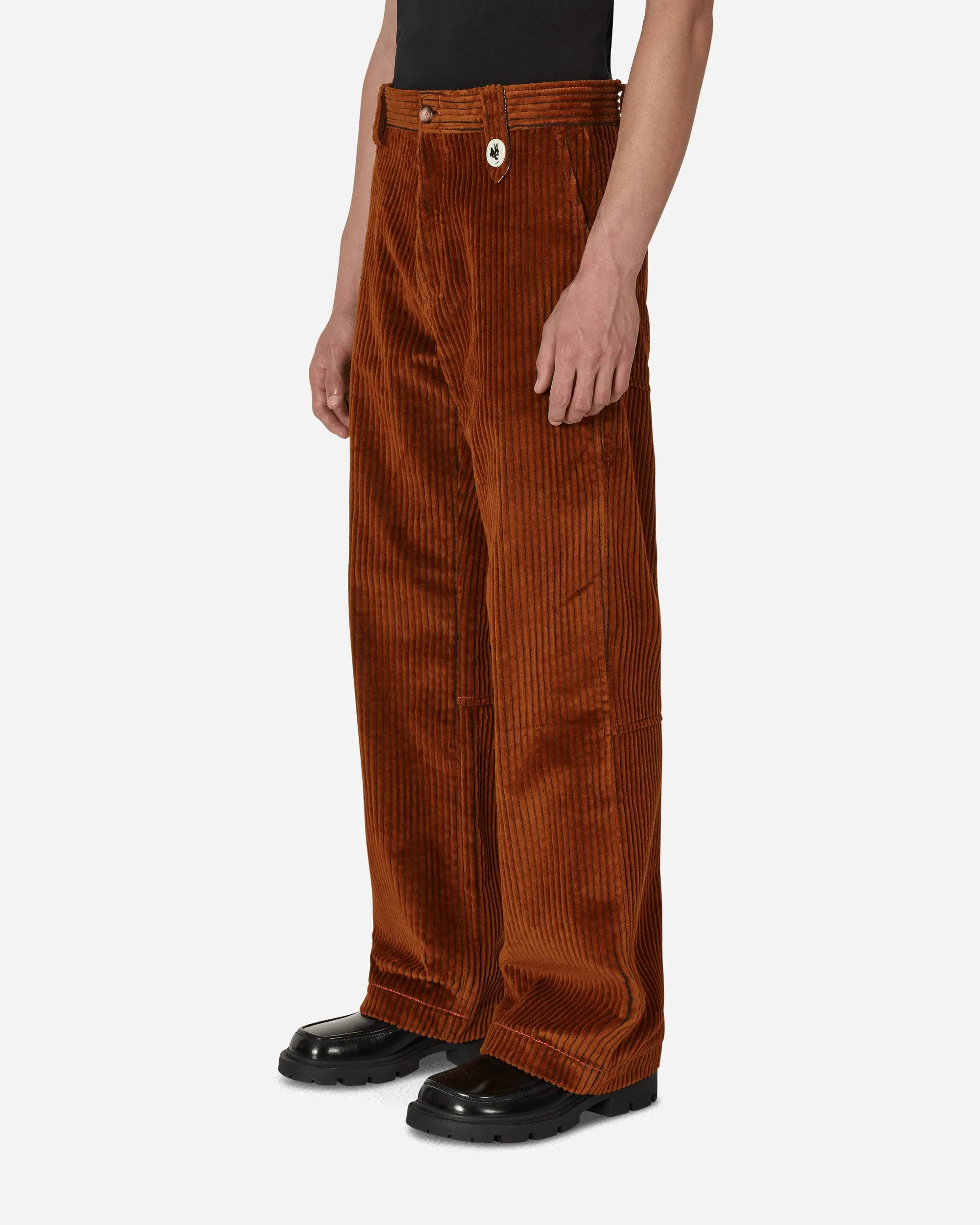 Taner Trousers Brown Comfortable Bluetooth Party-Free