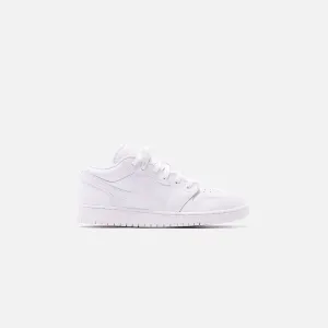 Self-Restoration Slip-Resistance Nike Gs Air Jordan 1 Low - White