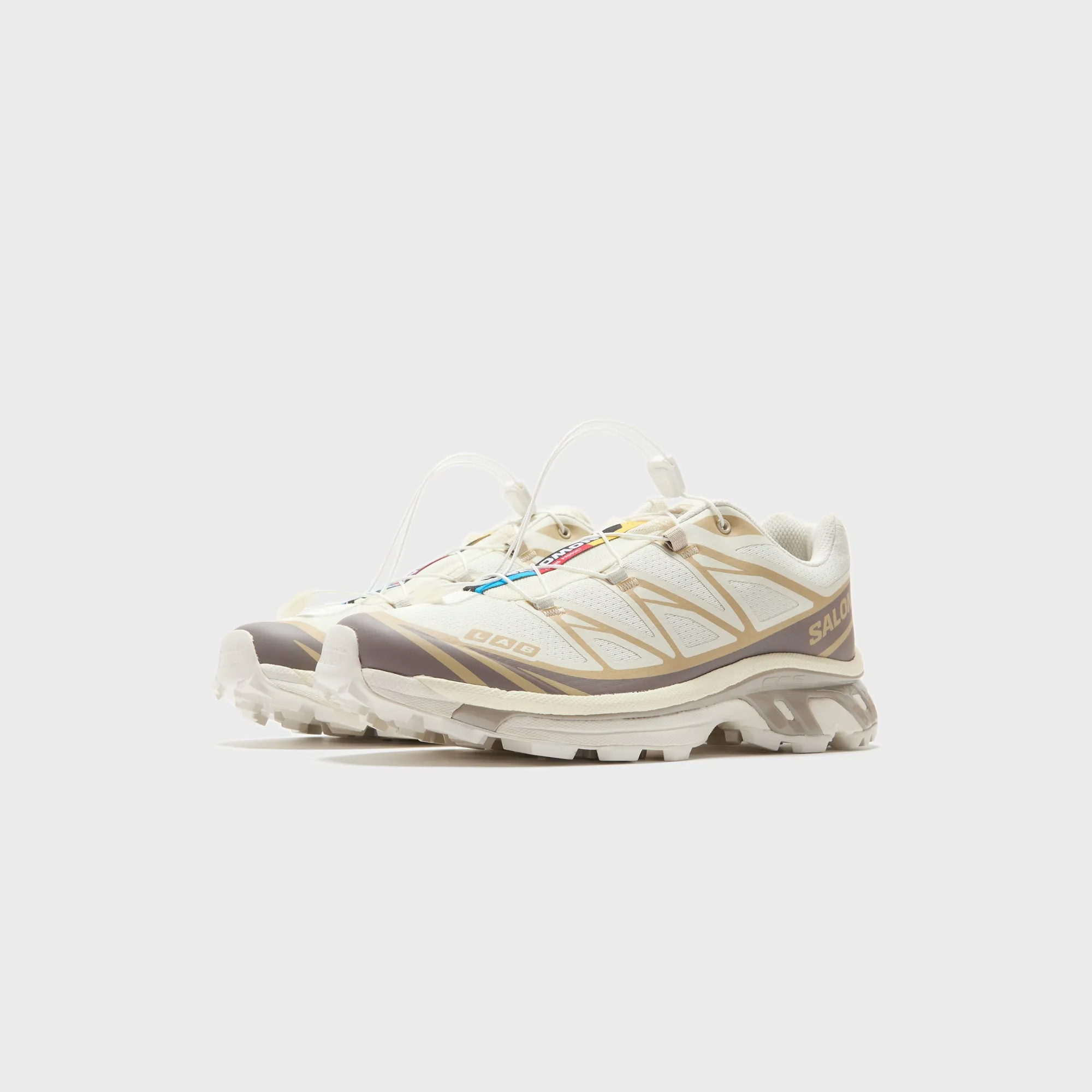 Travel Friendly Salomon Xt-6 - Vanilla Ice / Iron / Etherea