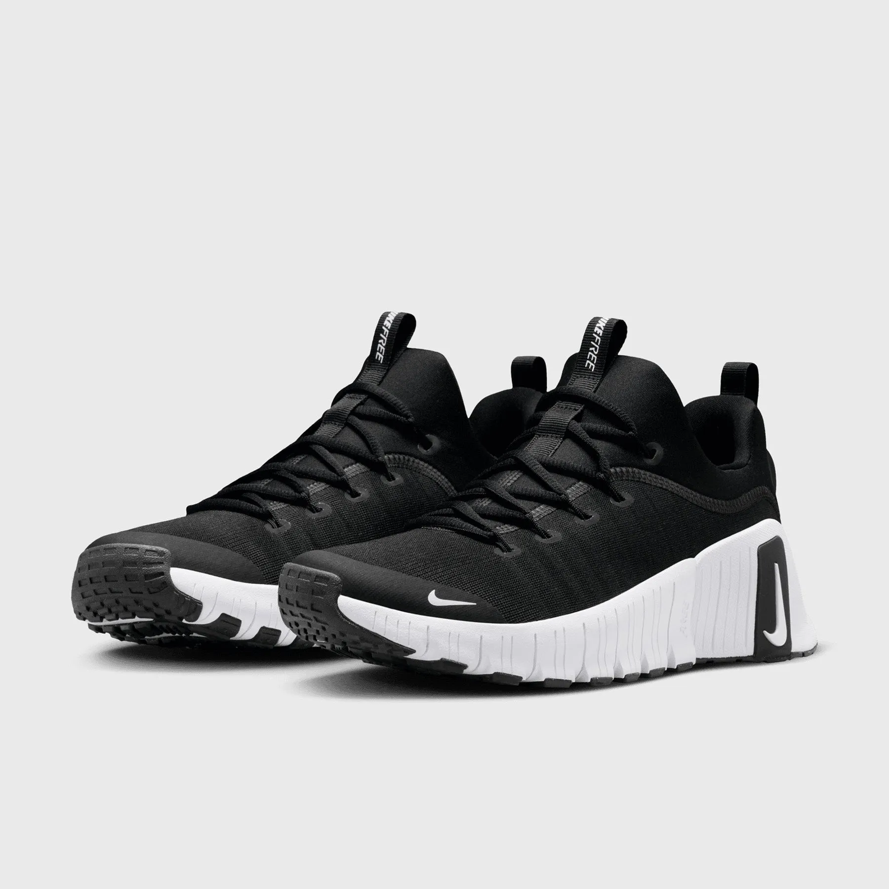 Nike - Free Metcon 6 Men'S Training Shoes - Black/White "Comfortable Fit Midsole Design Construction