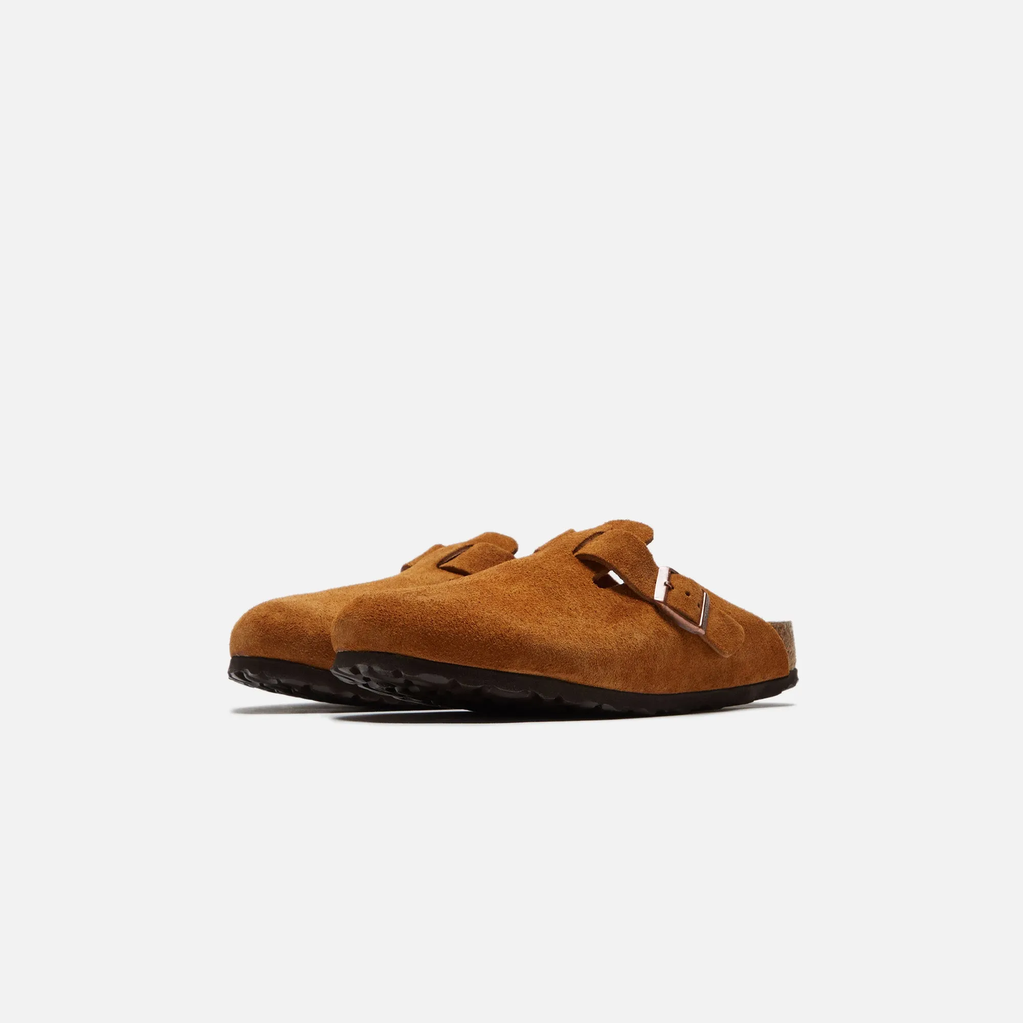 StreamlinedSilhouette Birkenstock Boston Suede - Mink
