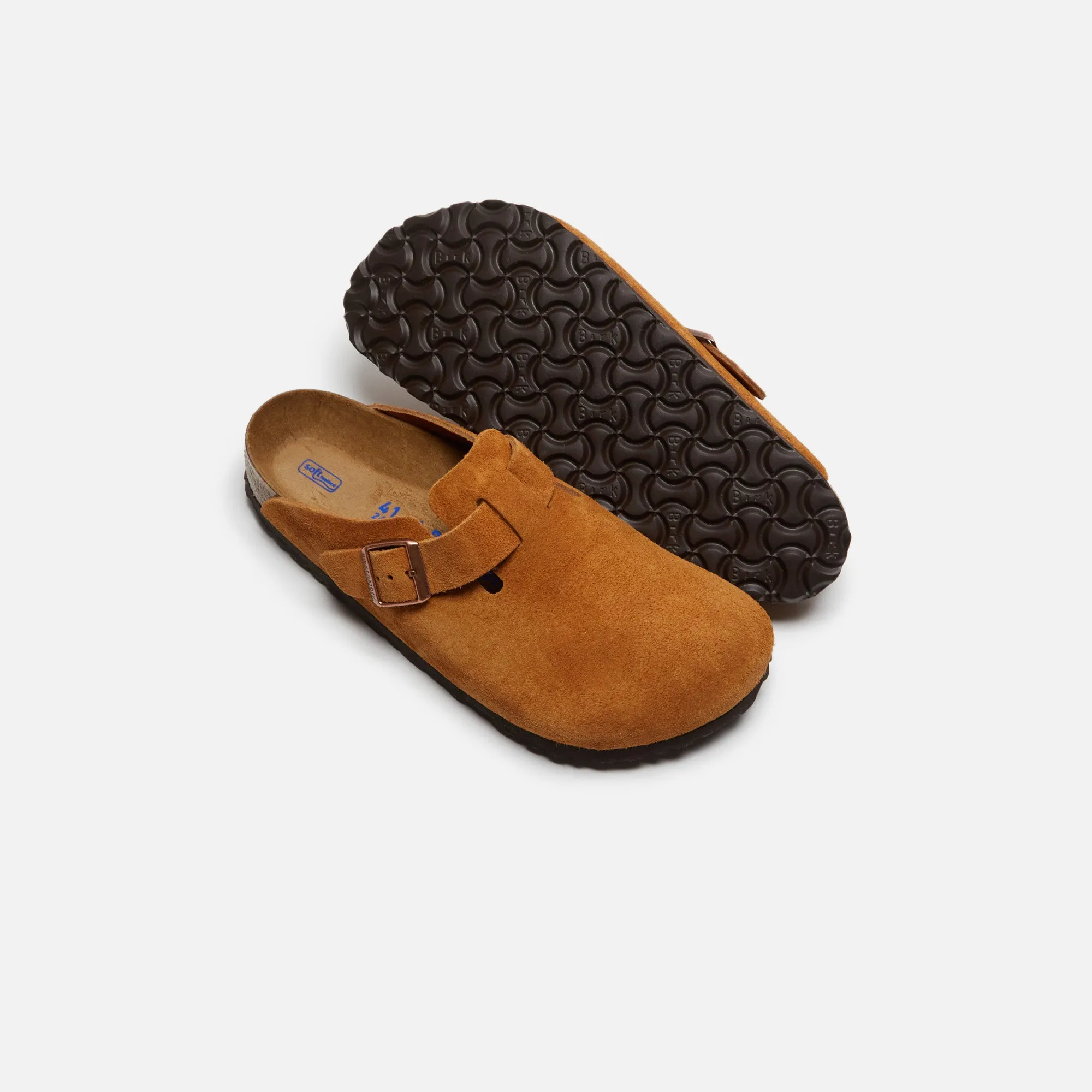 Birkenstock Boston Suede - Mink Cross Training Style