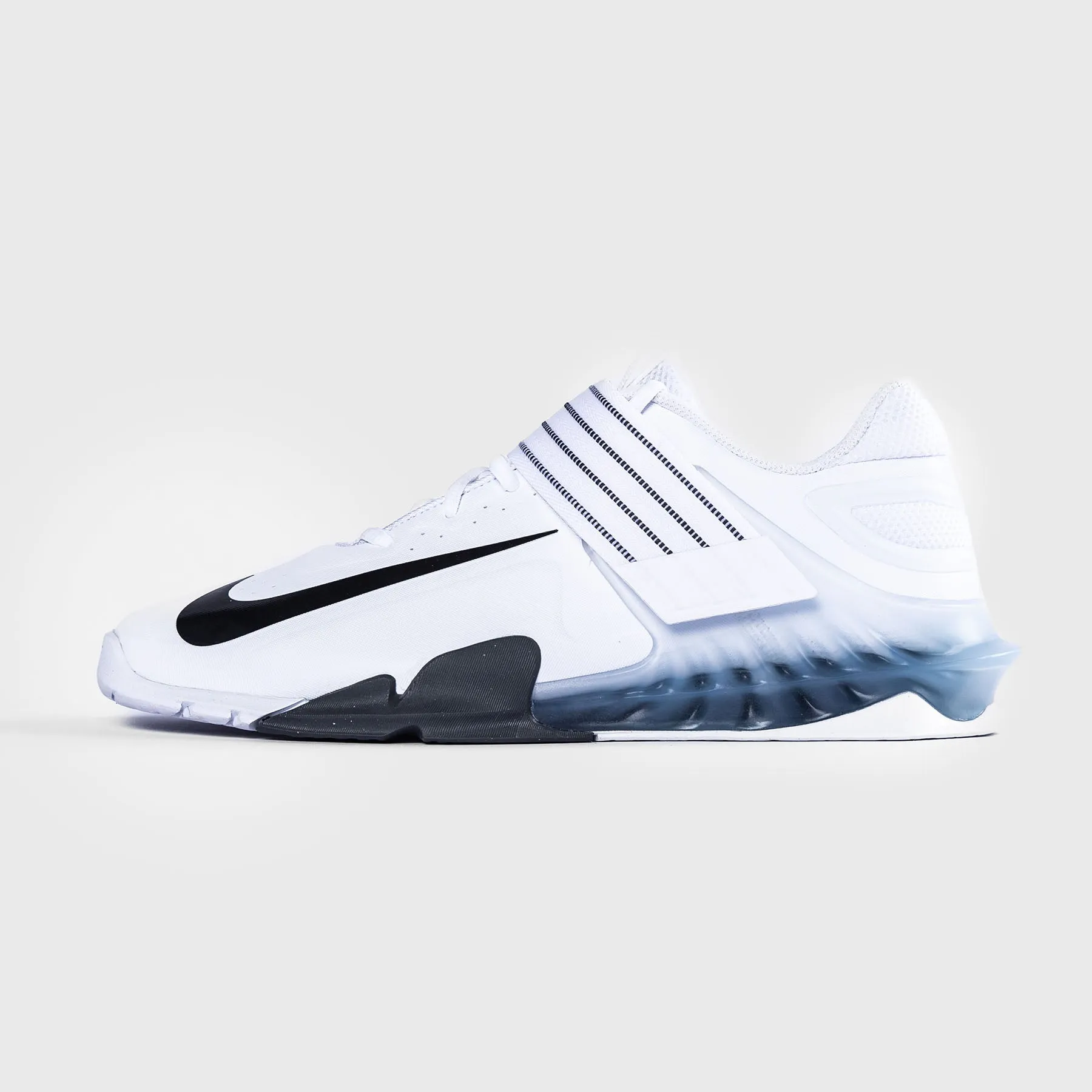Elastic Footwear Nike - Savaleos Weightlifting Shoes - White/Black-Iron Grey