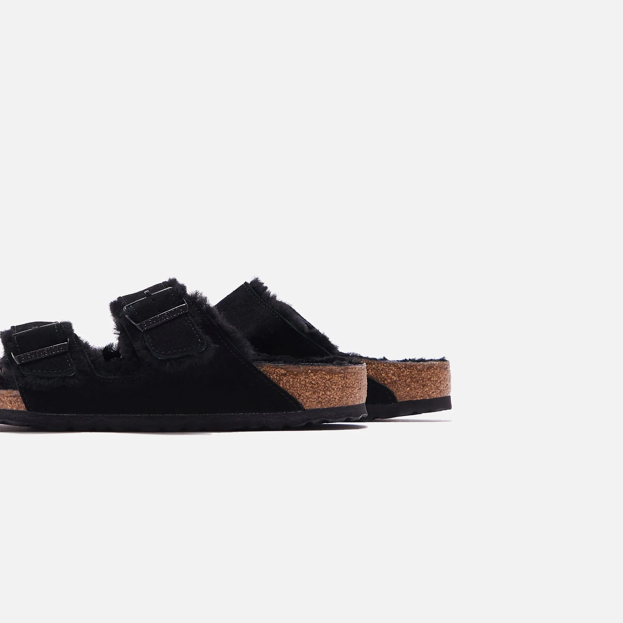 Birkenstock Arizona Shearling - Black Dancing