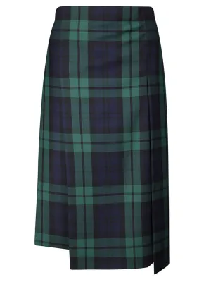 Jupe en tartan avec fentes