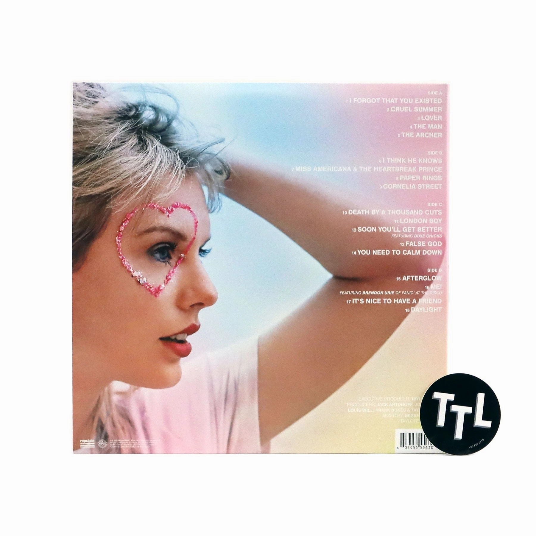 Taylor Swift: Lover Vinyl 2LP
