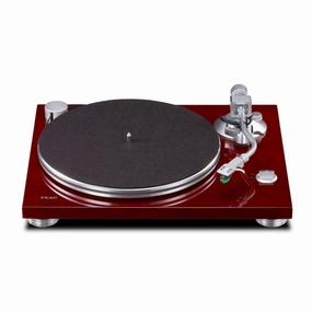 Teac: TN-3B-SE Turntable - Gloss Cherry hi-fi digital music server,hi-fi speaker wall mount,hi-fi amp upgrade