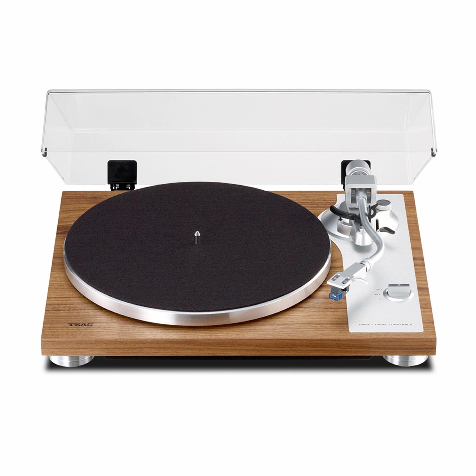 Teac: TN-4D-SE Direct Drive Turntable - Walnut
