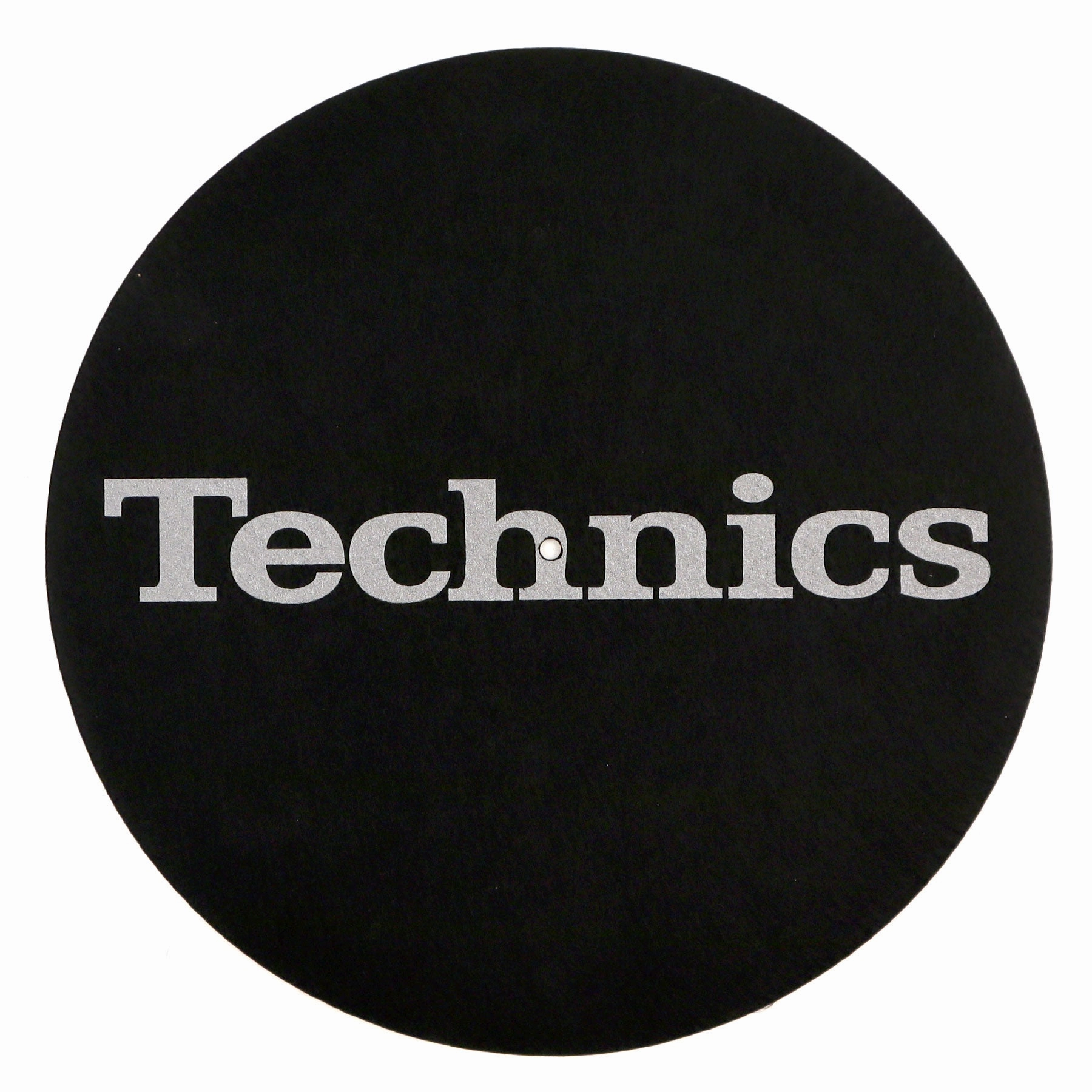 Technics: Classic Logo Slipmats - Metallic Silver / Pair hi-fi DAC amp combo,hi-fi speaker impedance matcher,hi-fi RCA switch