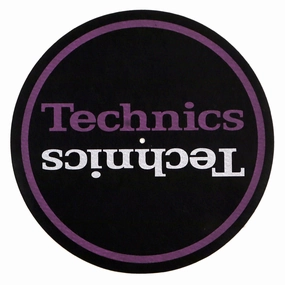 Technics: Limited Edition Slipmats - Purple / Pair hi-fi DAC amp combo,hi-fi speaker impedance matcher,hi-fi RCA switch