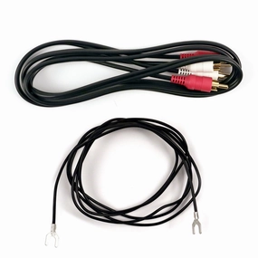 Technics: Replacement Turntable RCA Cable   Ground Wire Set (TAQ0036)