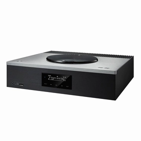 Technics: SA-C600 Network Digital Streaming Amplifier / CD Player - Silver hi-fi DAC amp combo,hi-fi speaker impedance matcher,hi-fi RCA switch
