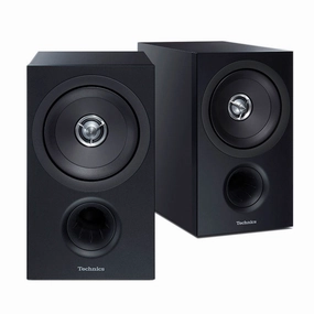 Technics: SB-C600-K Premium Class Bookshelf Speakers - Pair / Black hi-fi DAC amp combo,hi-fi speaker impedance matcher,hi-fi RCA switch