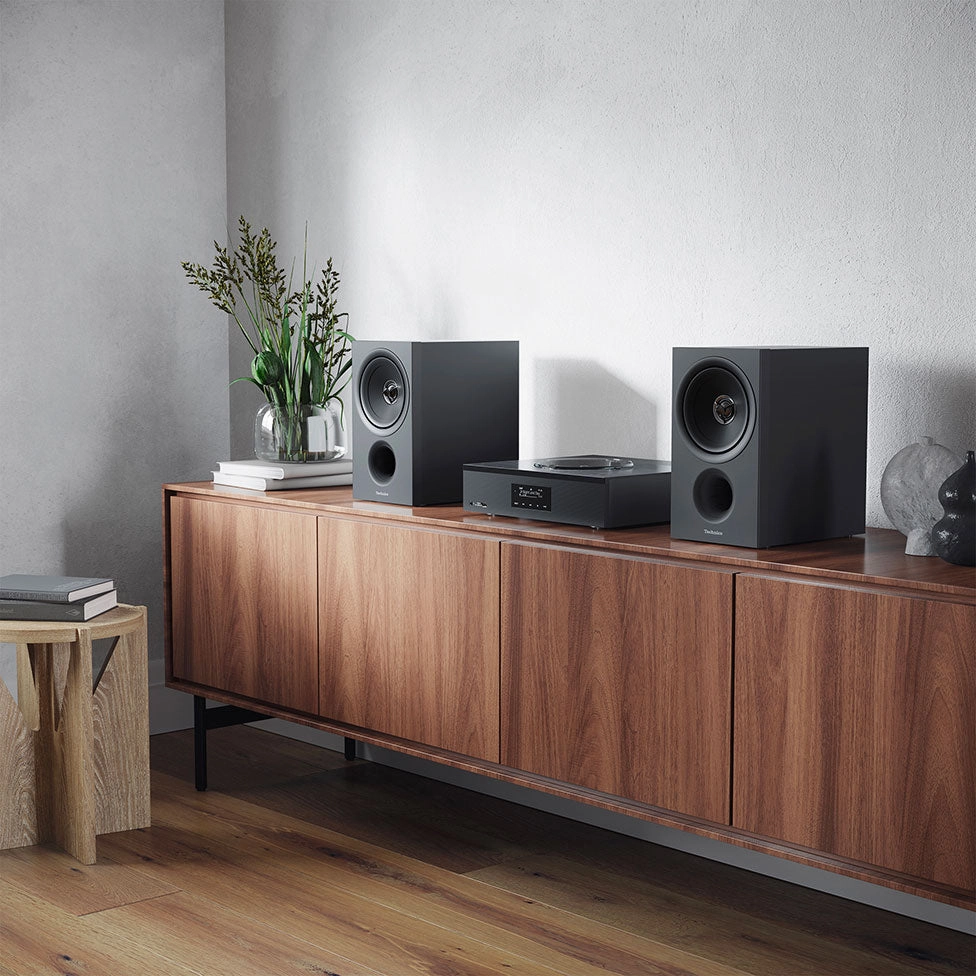 Technics: SB-C600-K Premium Class Bookshelf Speakers - Pair / Black