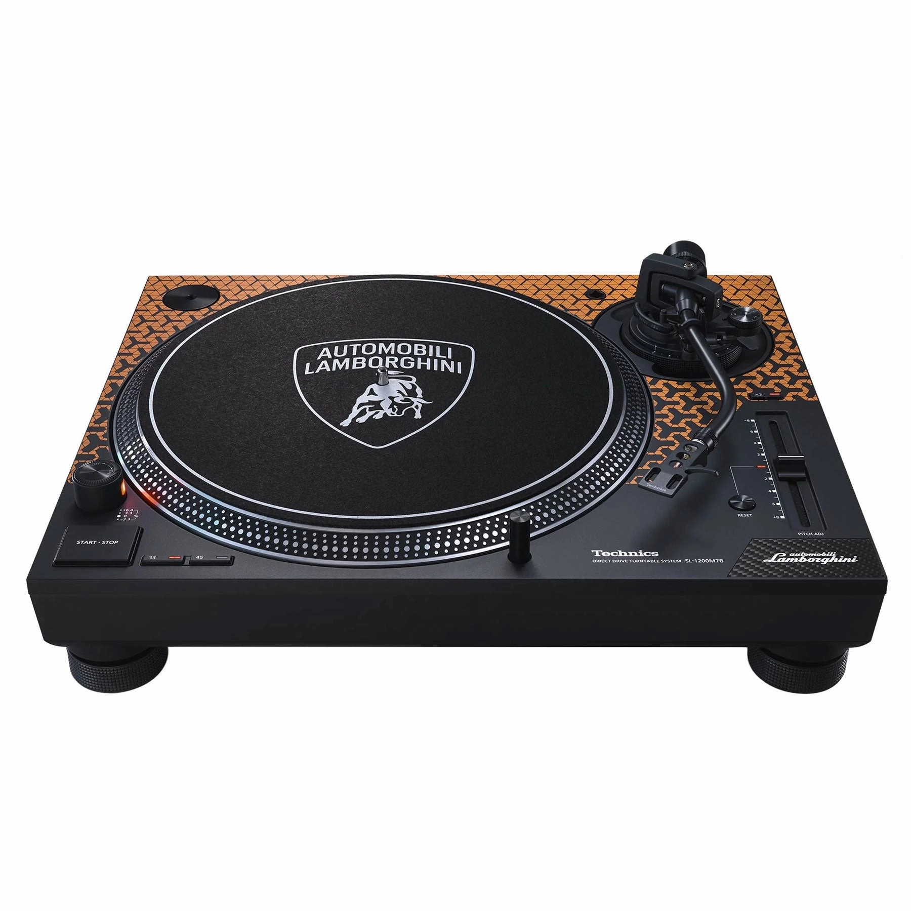Technics: SL-1200M7BD Automobili Lamborghini Turntable - Orange hi-fi DAC amp combo,hi-fi speaker impedance matcher,hi-fi RCA switch