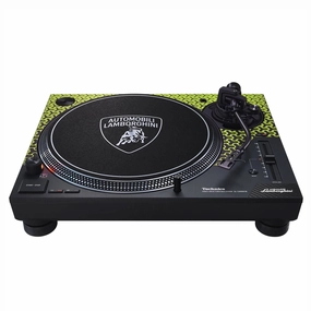 Technics: SL-1200M7BPG Automobili Lamborghini Turntable - Green hi-fi DAC amp combo,hi-fi speaker impedance matcher,hi-fi RCA switch