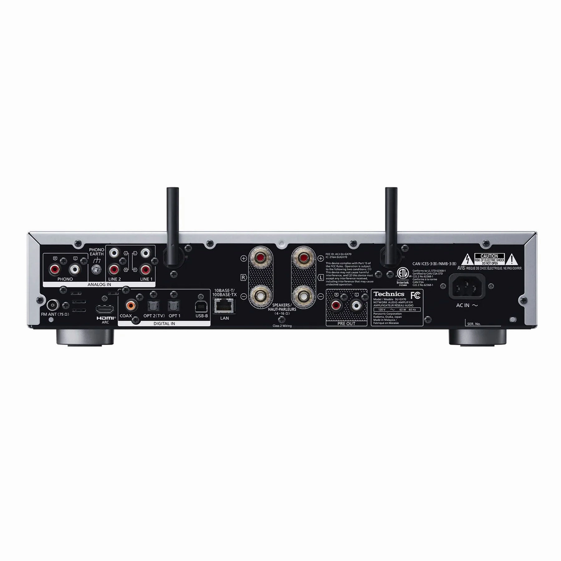 Technics: SU-GX70PP-K Networking Integrated Amplifier