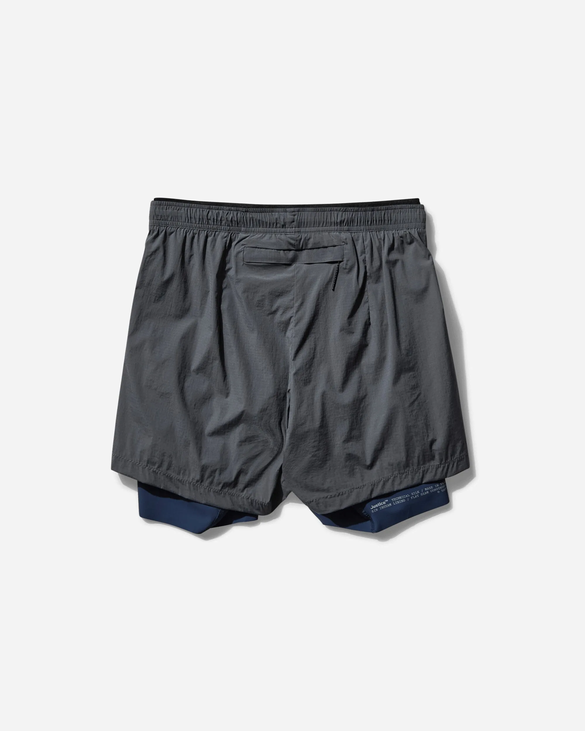 Trend Modern Quality Ornament Techsilk Cordura 8" Shorts Stone