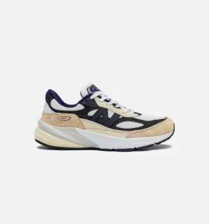 Teddy Santis X 990V6 Made In Usa Mens Lifestyle Shoe - White/Black Plum/Phantom Comfort Moisture Wicking Printing
