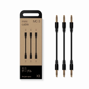 Teenage Engineering: MC3 Mini Sync Cables For Pocket Operators (3 Pack)