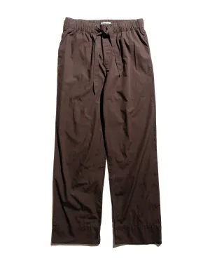 Sports Feature Tekla Poplin Pyjama Pants Coffee