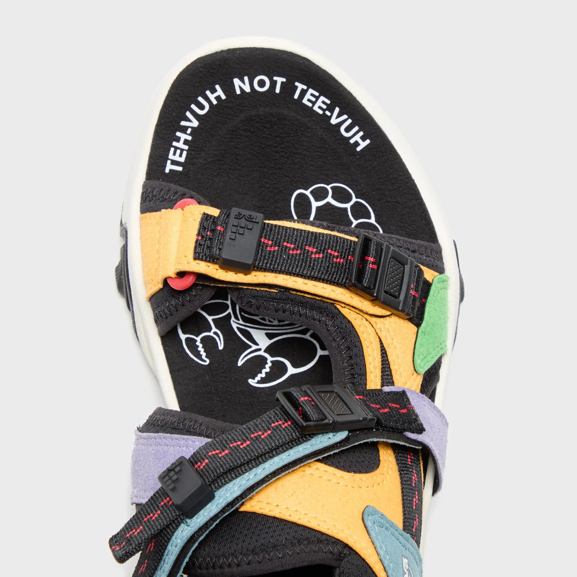 Teva Sw X Wraptor Sandal - Saffron / Multi Comfortable Turning