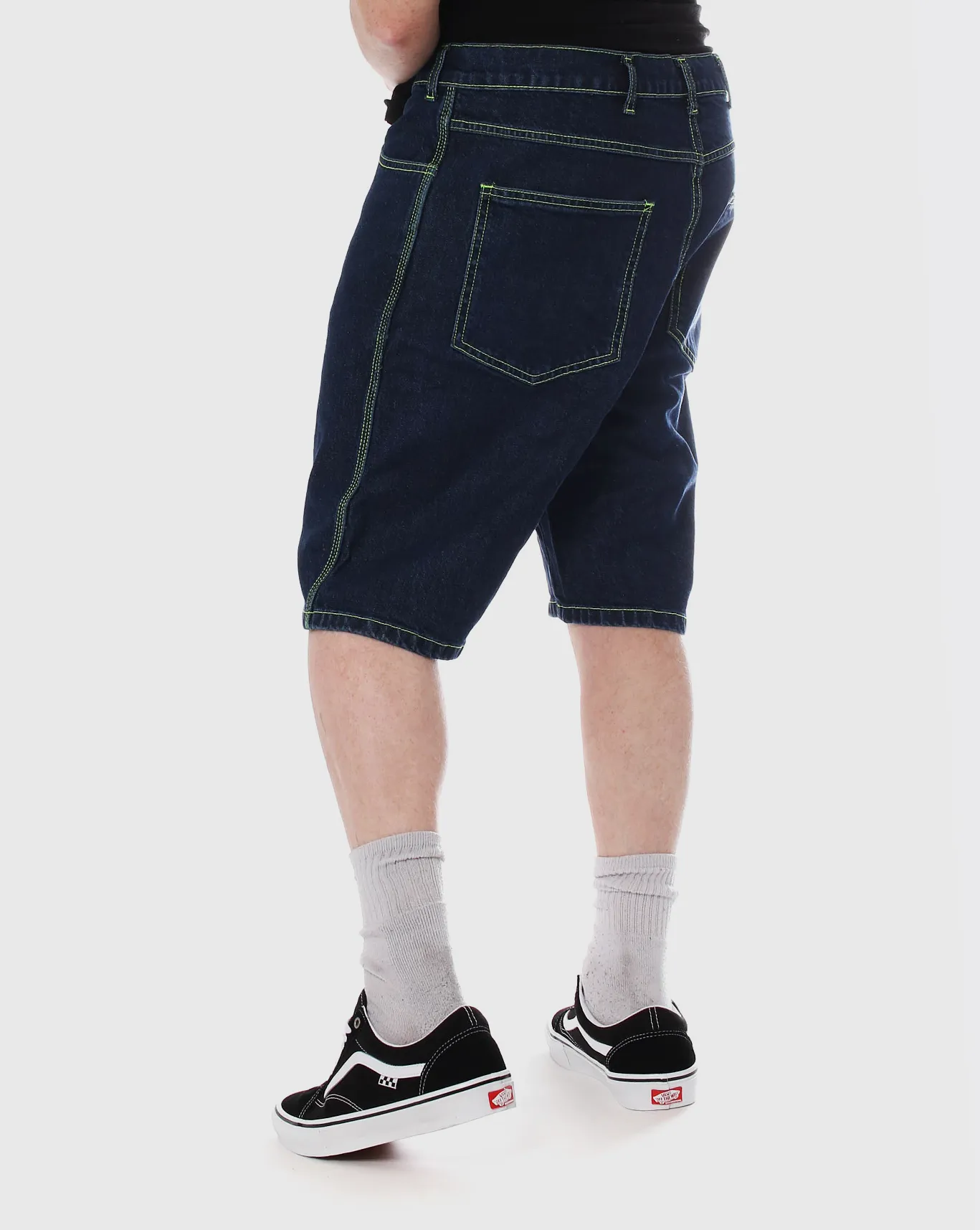 Trainers Baggy Denim Short - Indigo Validation