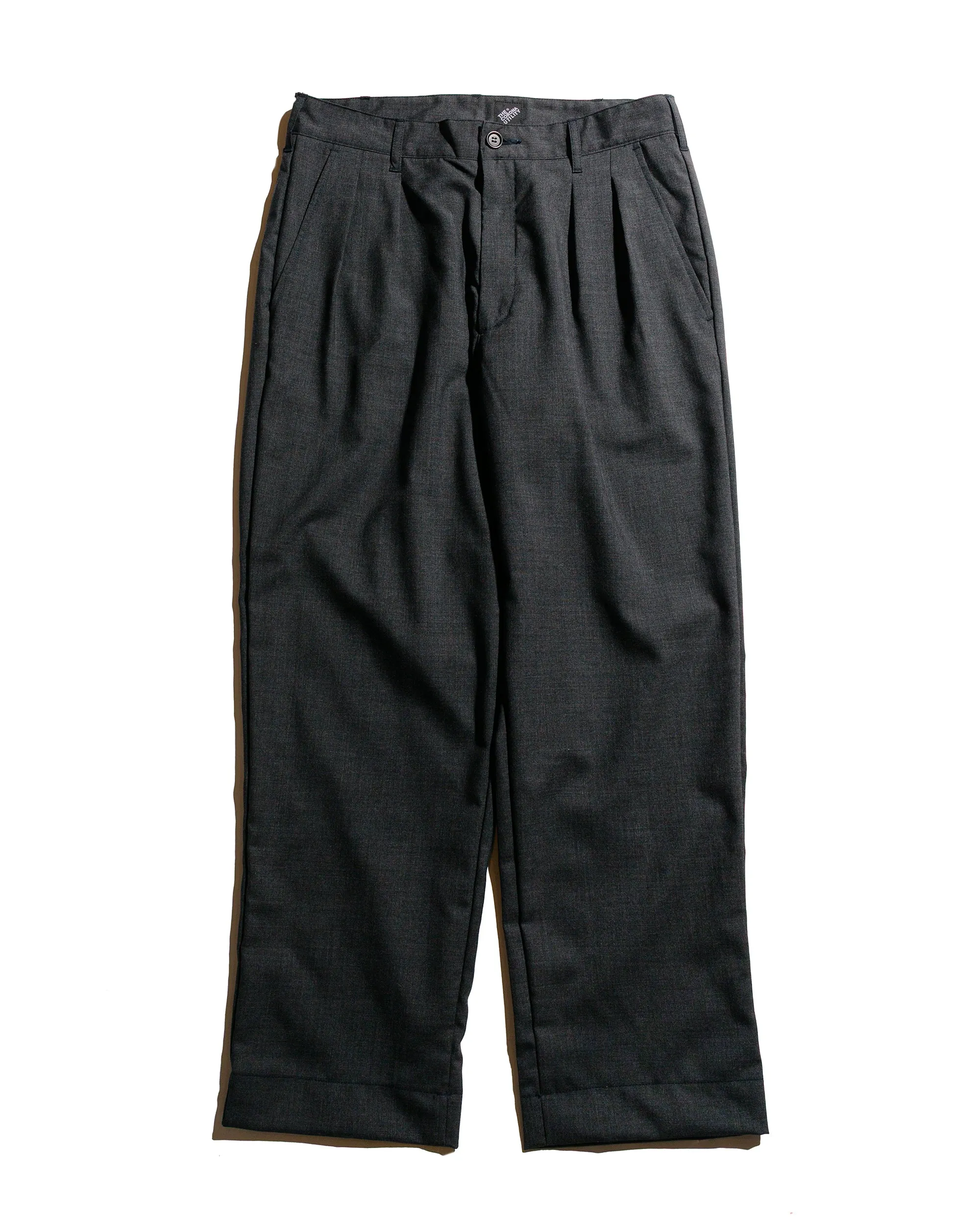 The Corona Utility Cp026 2T Desert Slacks Wool Tropical Cloth Top Charcoal Anti-Fake Trade Show Marketing Anti-Supernova Explosion