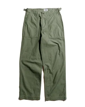 The Corona Utility Fp001-02 'Utility Slacks' Military Back Sateen Light Og W/ Bio-Wash Self Improving