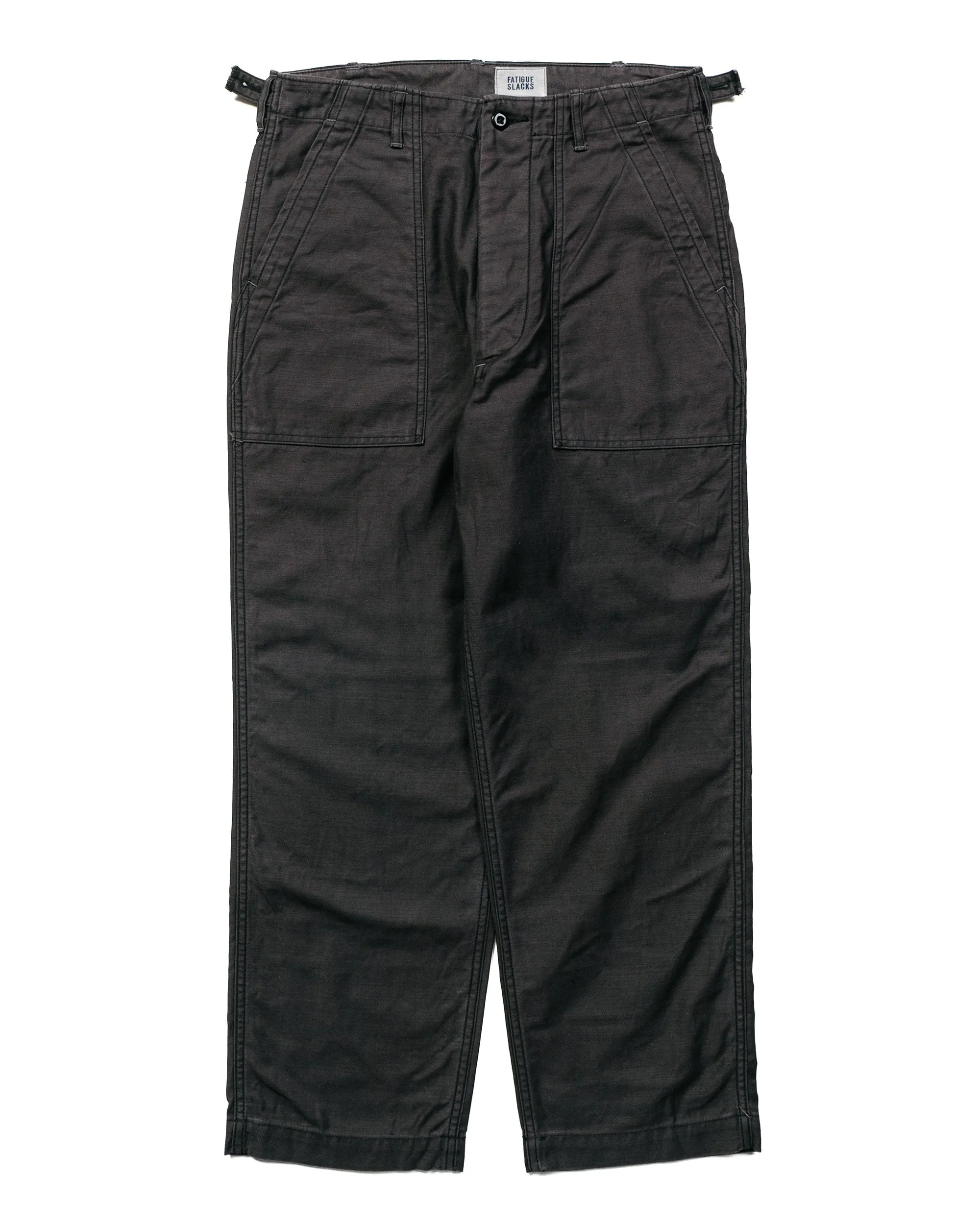 Multi - Color The Corona Utility Fp001 Fatigue Slacks 'Utility Slacks' Utility Back Satin Black