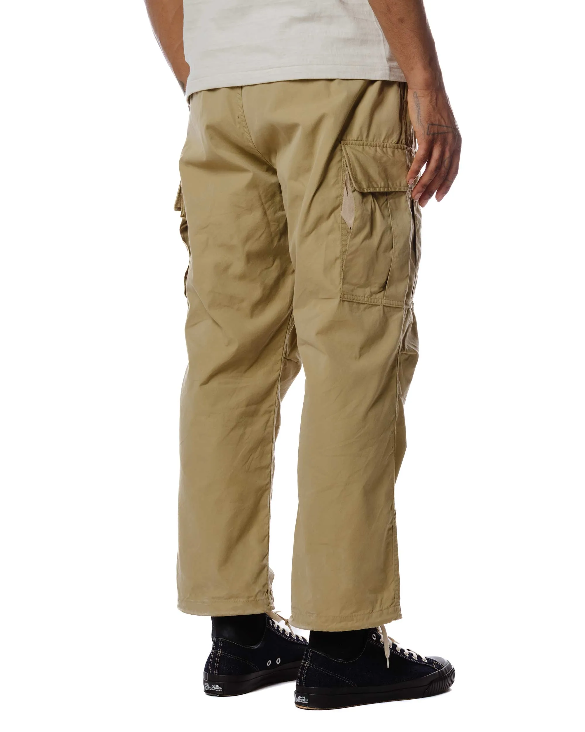 V Neck Style The Corona Utility Fp006E Fatigue Slacks 'Jungle Easy Slacks' Military Nylon/Cotton Blocks Beige
