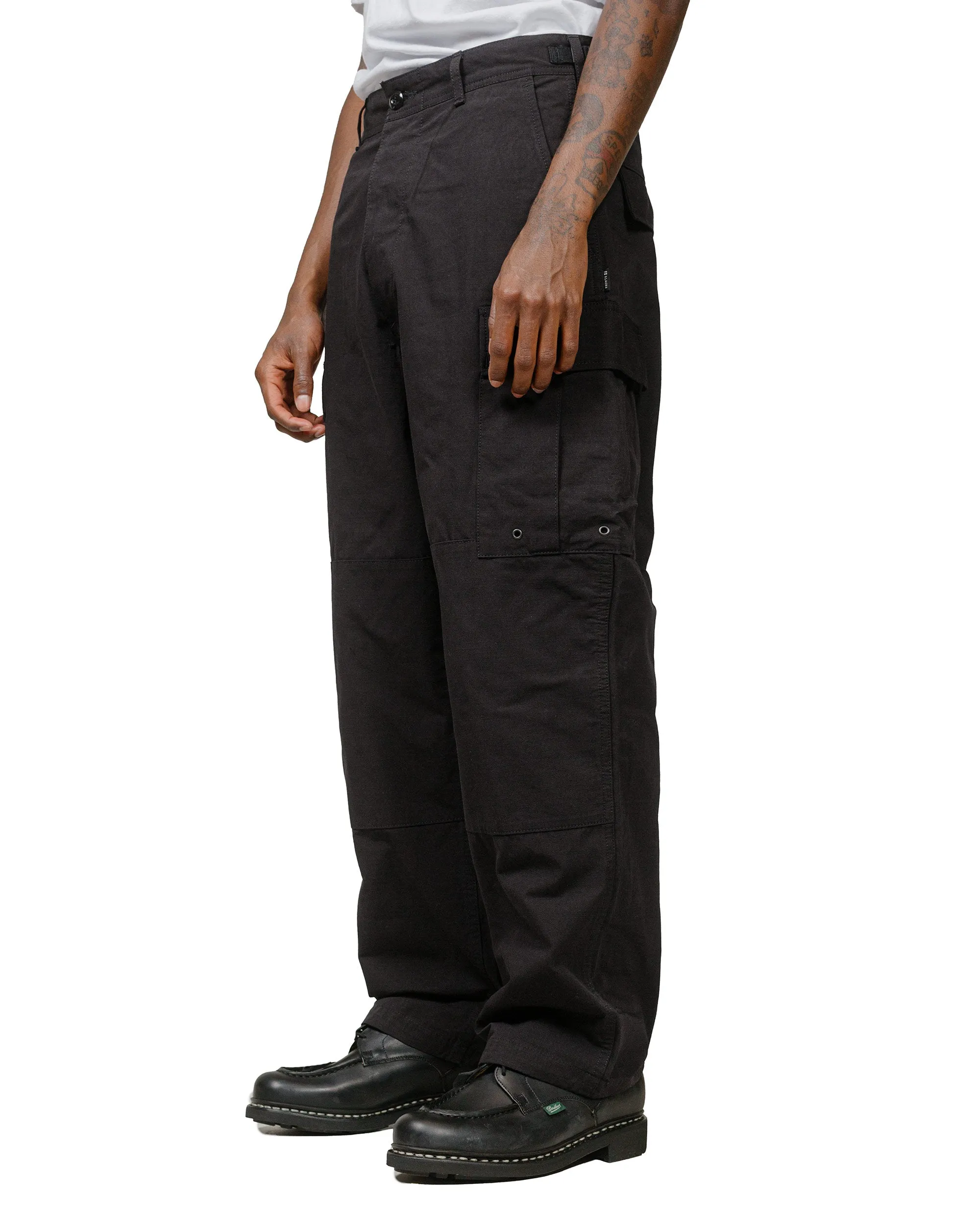 The Corona Utility Fp026 Fatigue Slacks '357 B.D.U Slacks' Ripstop Poplin Black Blueprints