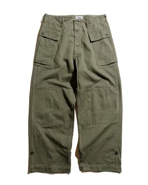 Tungsten Alloy The Corona Utility Fp028 M-43 Cargo Slacks Sz Military H.B.T Light Og W/ Bio-Wash