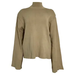 Le pull col roulé Hama de The Frankie Shop en rayon marron
