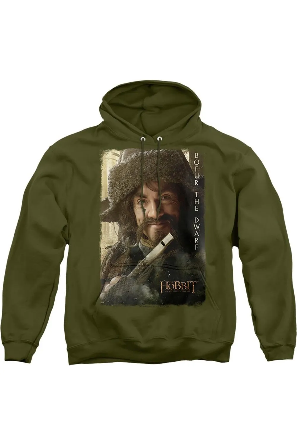 Pull à capuche adulte Bofur du Hobbit / Sweat à capuche