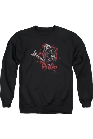 Le sweat-shirt à capuche adulte Bolg du Hobbit
