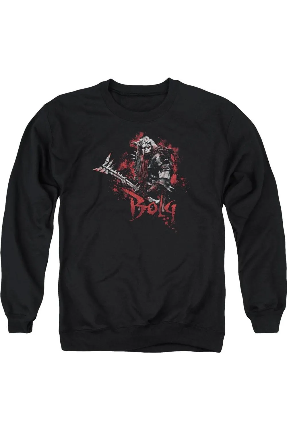 Le sweat-shirt à capuche adulte Bolg du Hobbit