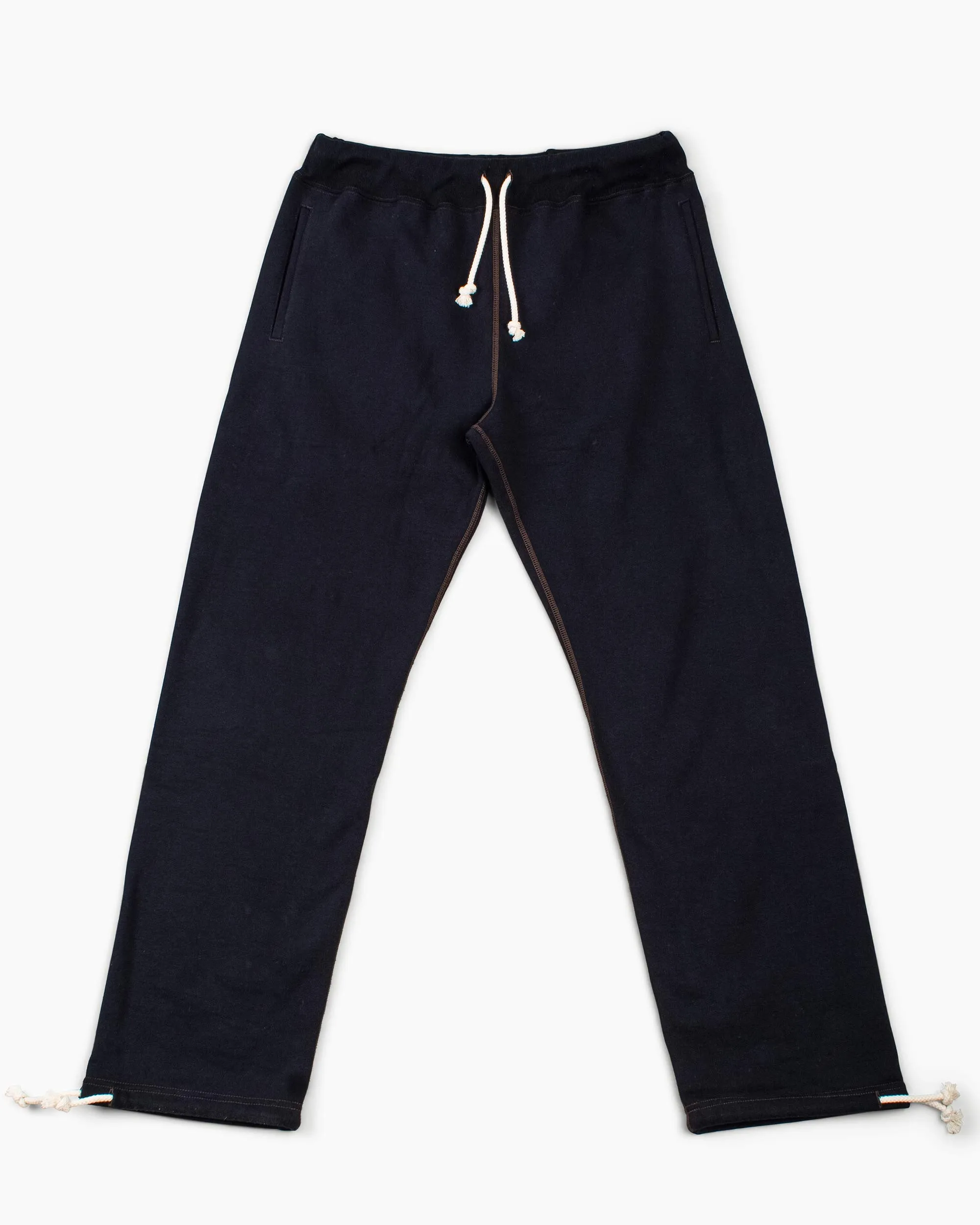 Supportive Sewing Pins The Real Mccoy'S Mc18116 12Oz. Sweatpants Black