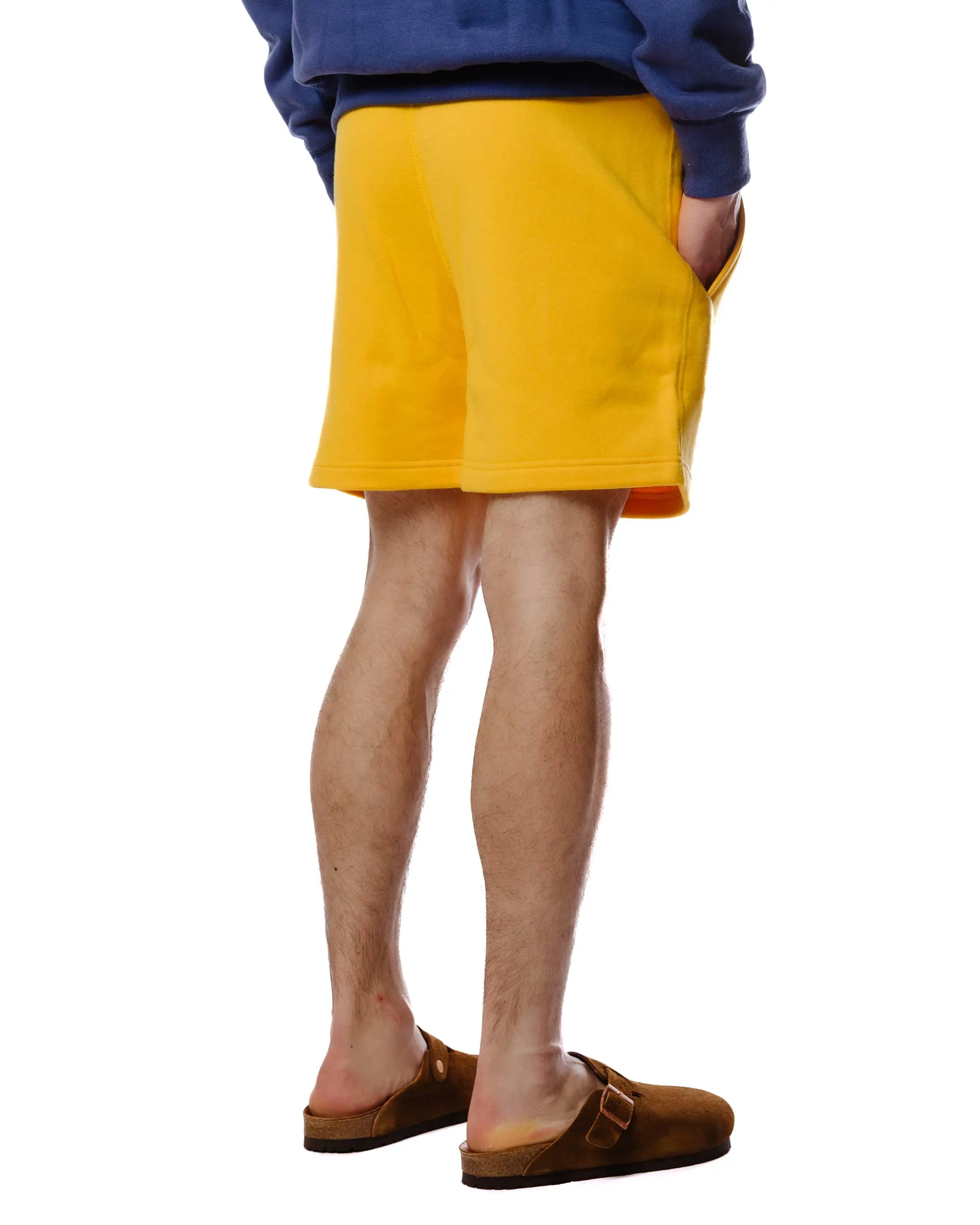 The Real Mccoy'S Mc23013 9Oz. Loopwheel Sweatshorts Yellow Tweed Jacket Shorts