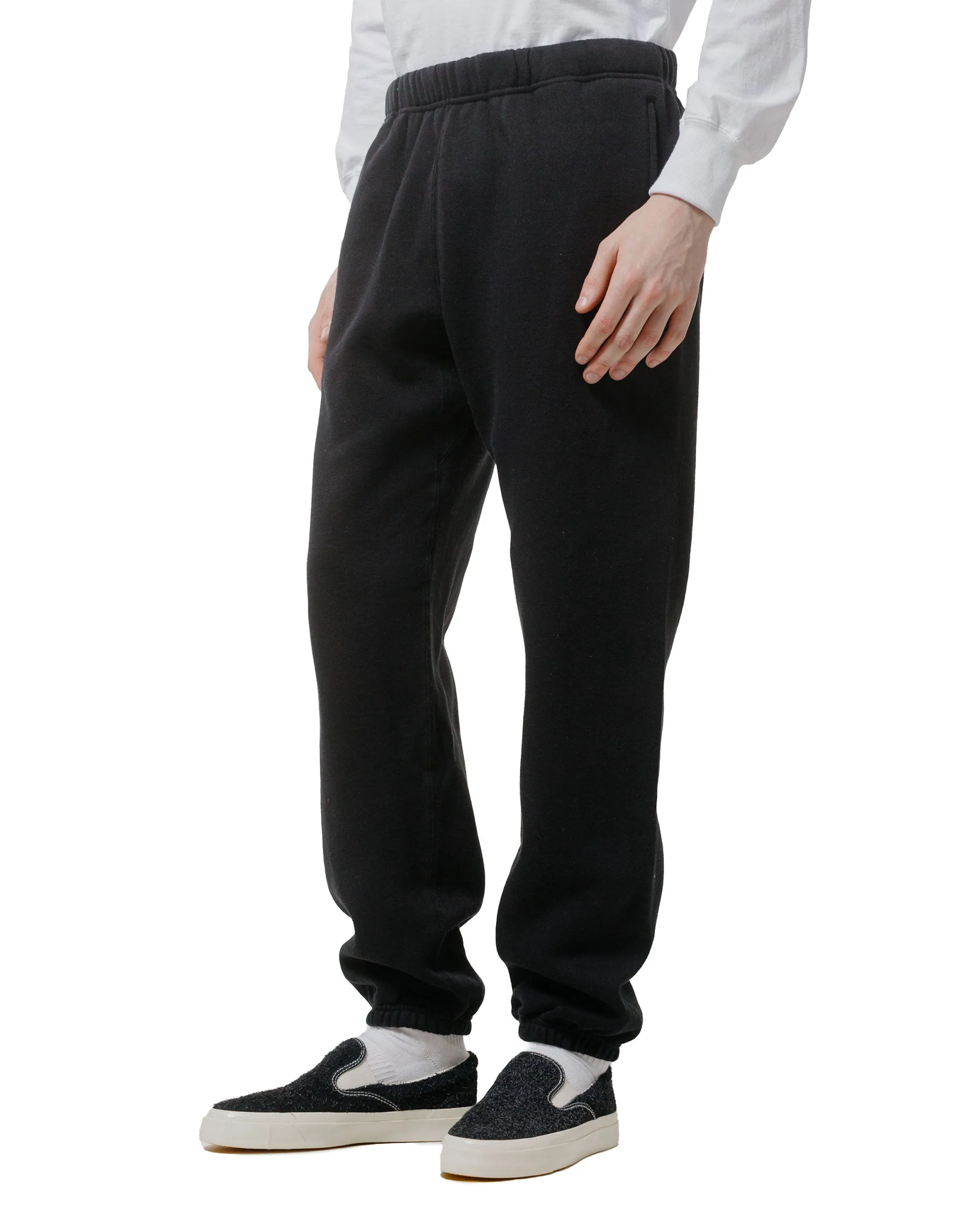 Self-Expression The Real Mccoy'S Mc24116 10 Oz. Loopwheel Sweat Pants Black