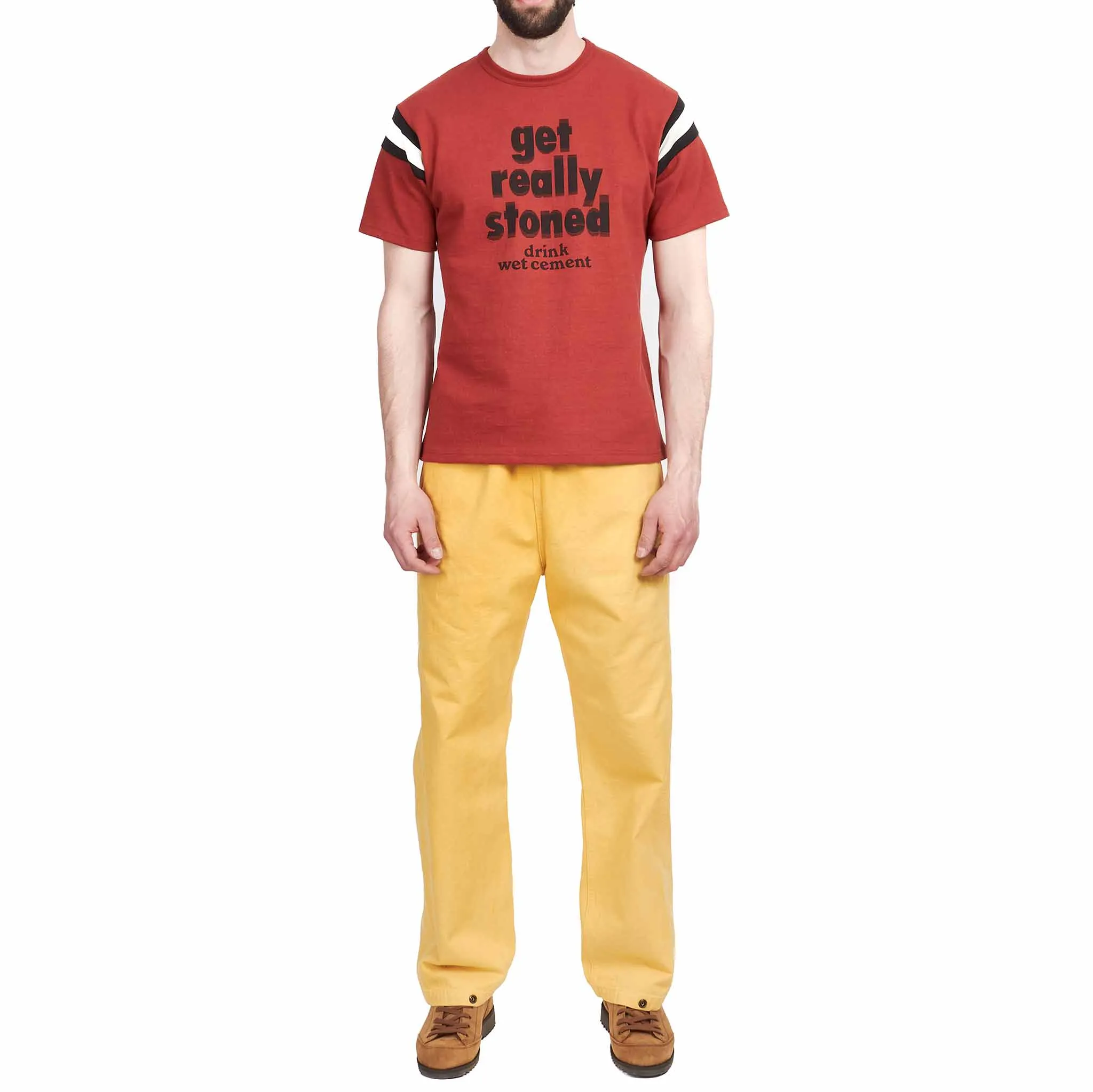 Polartec The Real Mccoy'S Mp21019 Usn Salvage Trousers (Over-Dyed) Yellow