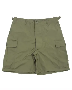 V-Back The Real Mccoy'S Mp22005 Jungle Fatigue Shorts (Model 220) Olive