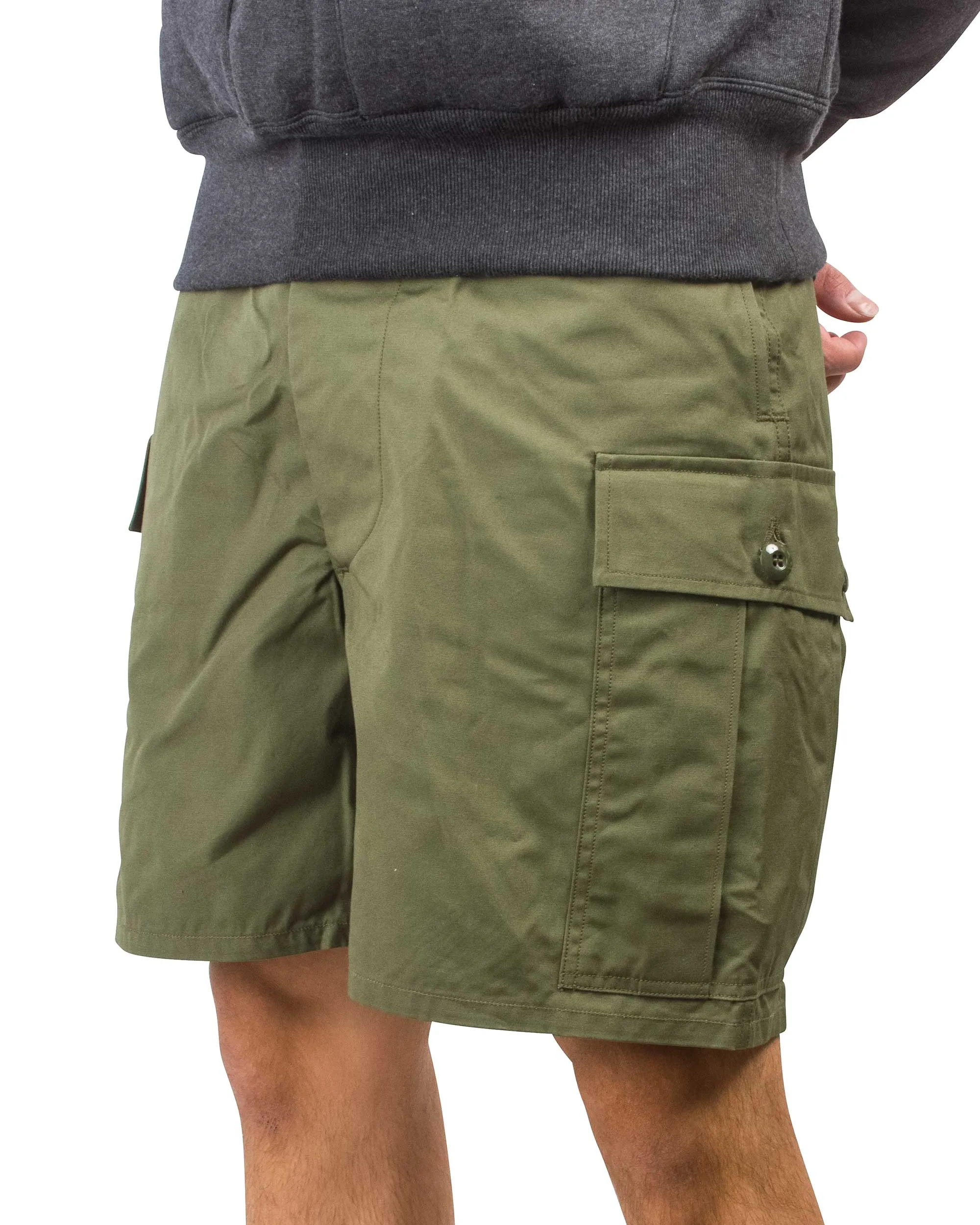 The Real Mccoy'S Mp22005 Jungle Fatigue Shorts (Model 220) Olive Anti-Dust Storm