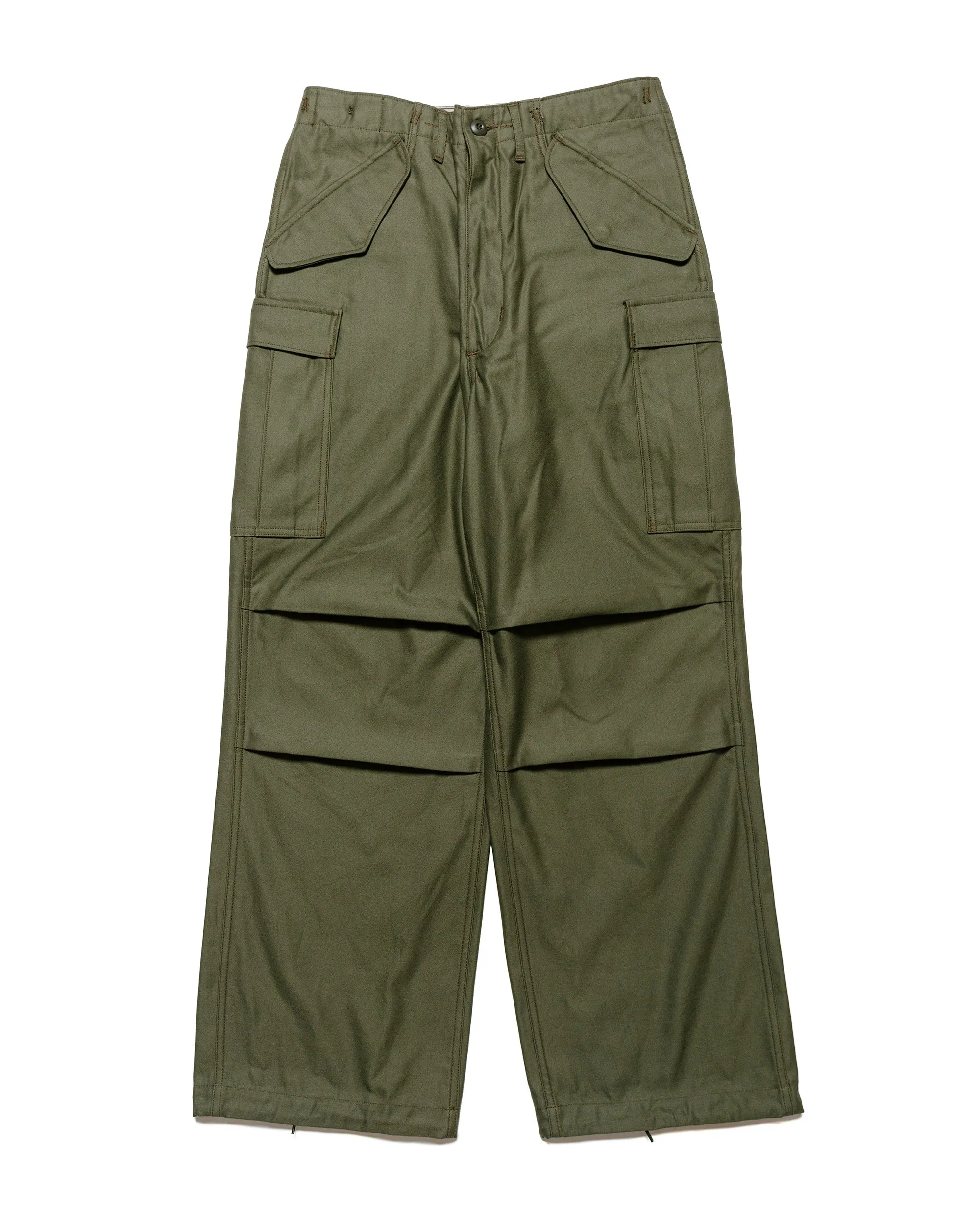 Complete Comfort Patch The Real Mccoy'S Mp22101 Trousers, Men'S, Field, M-65 Olive