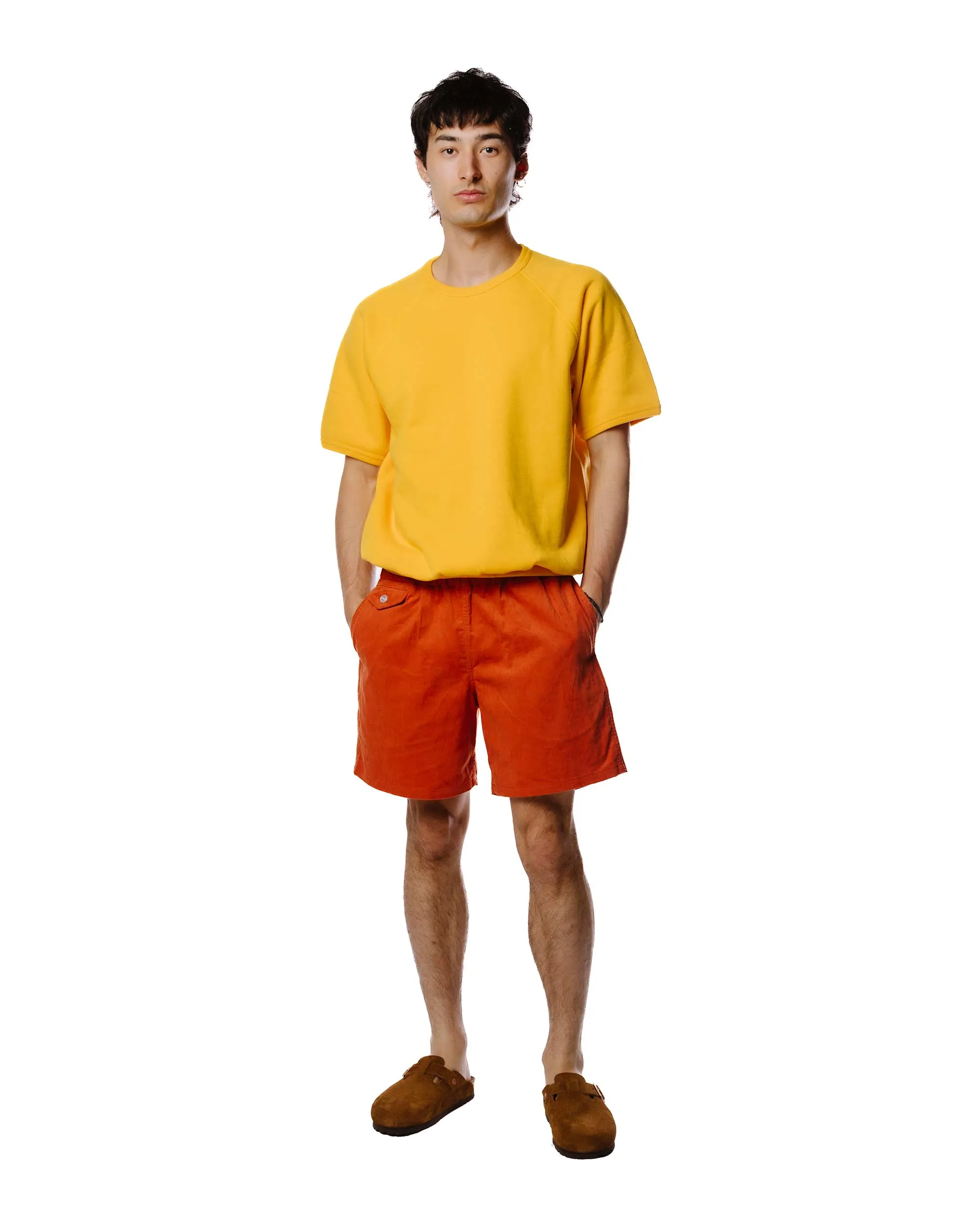 The Real Mccoy'S Mp23014 Summer Corduroy Swim Shorts Salmon Transitional