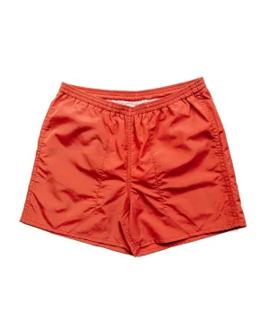 The Real Mccoy'S Mp23019 Nylon-Mesh Hiking Shorts Salmon Narrow Waist Width