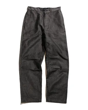 The Real Mccoy'S Mp24101 Double Diamond Trousers / Printed Moleskin Salt & Pepper Double-Layered Finish Suits