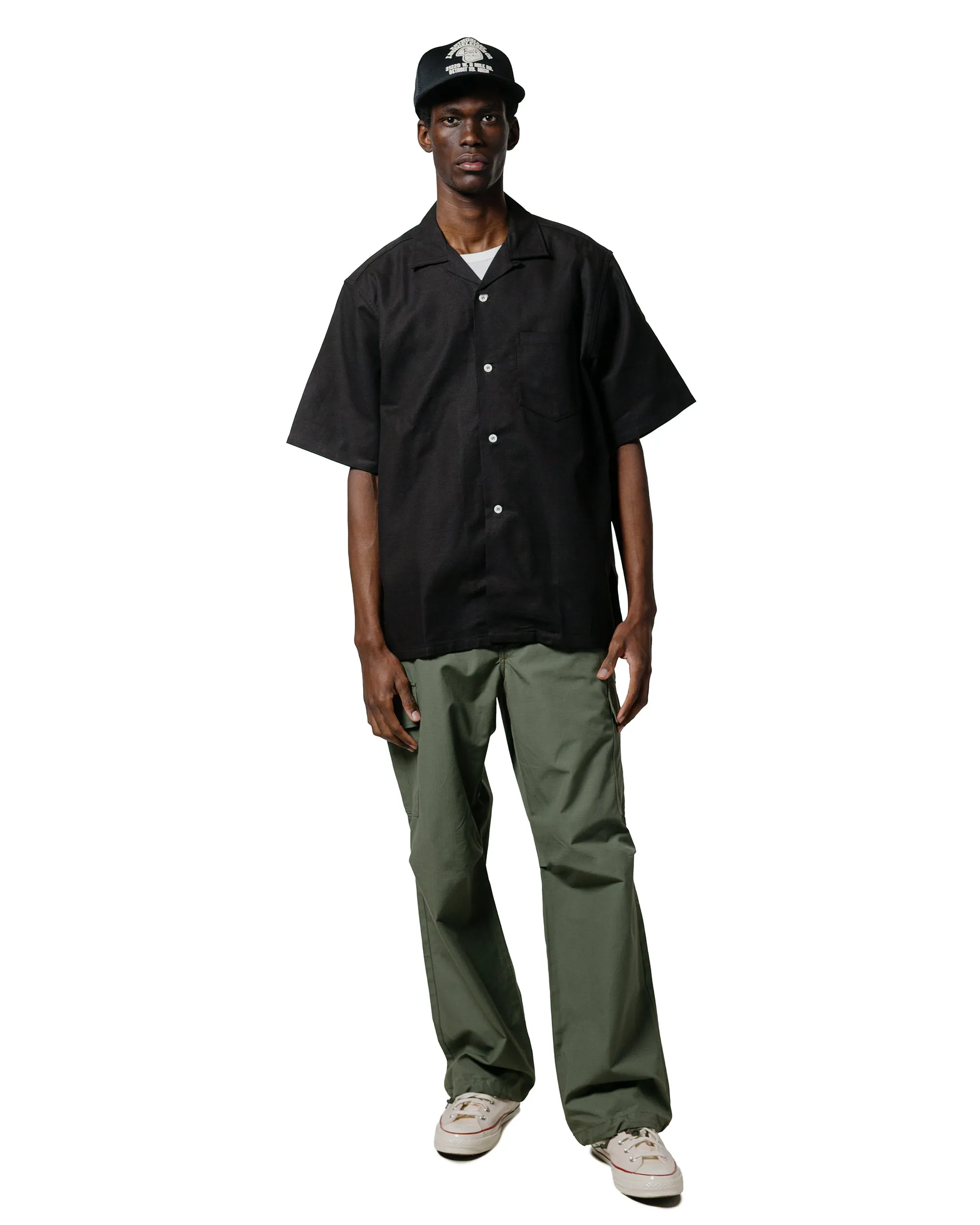 Brand Digital Printing Charming Style The Real Mccoy'S Mp25001 Trouser, Man'S, Cotton Rip-Stop Poplin Olive
