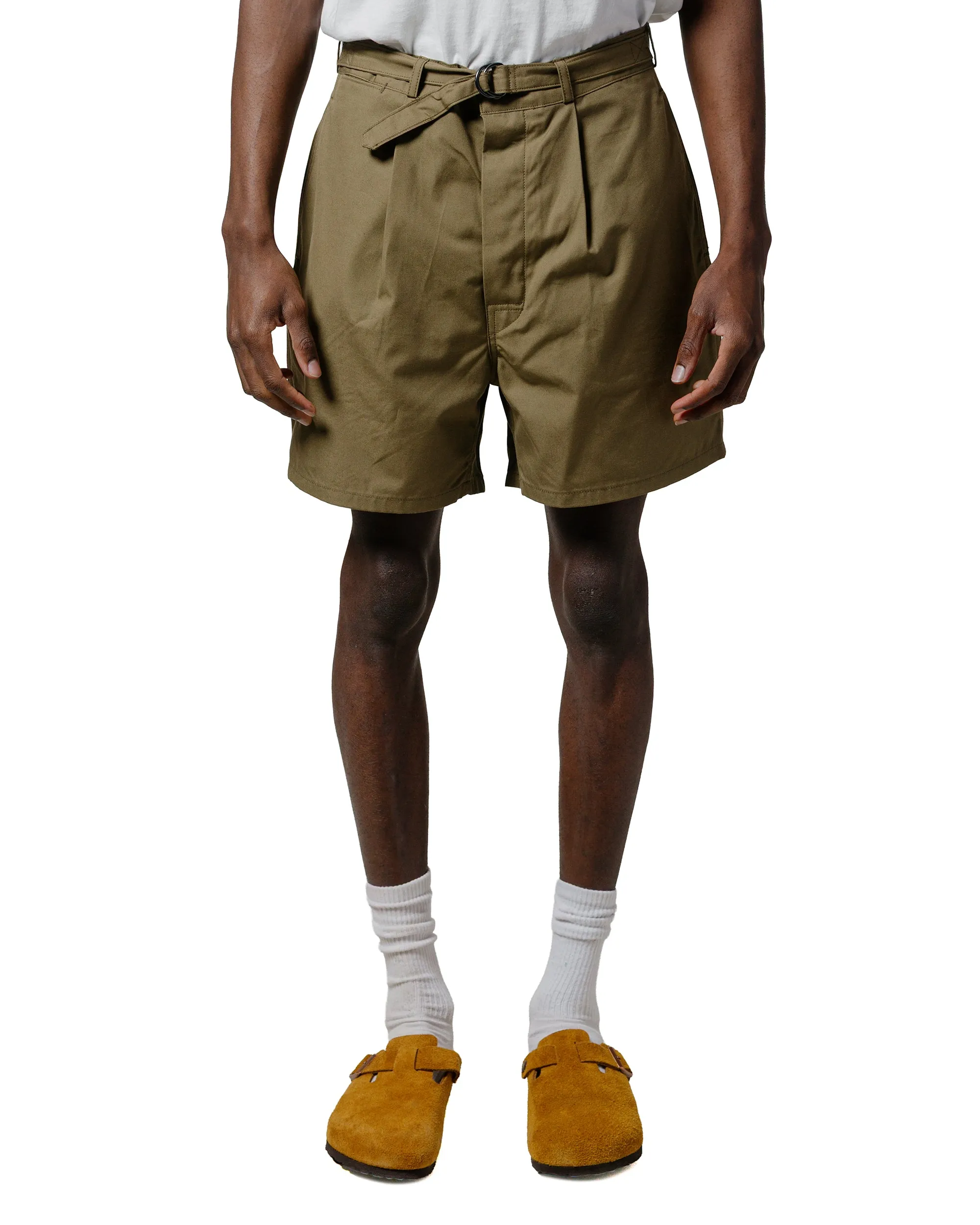 The Real Mccoy'S Mp25005 Shorts, Athletic, U.S.M.C. Olive Herb Powder Coated