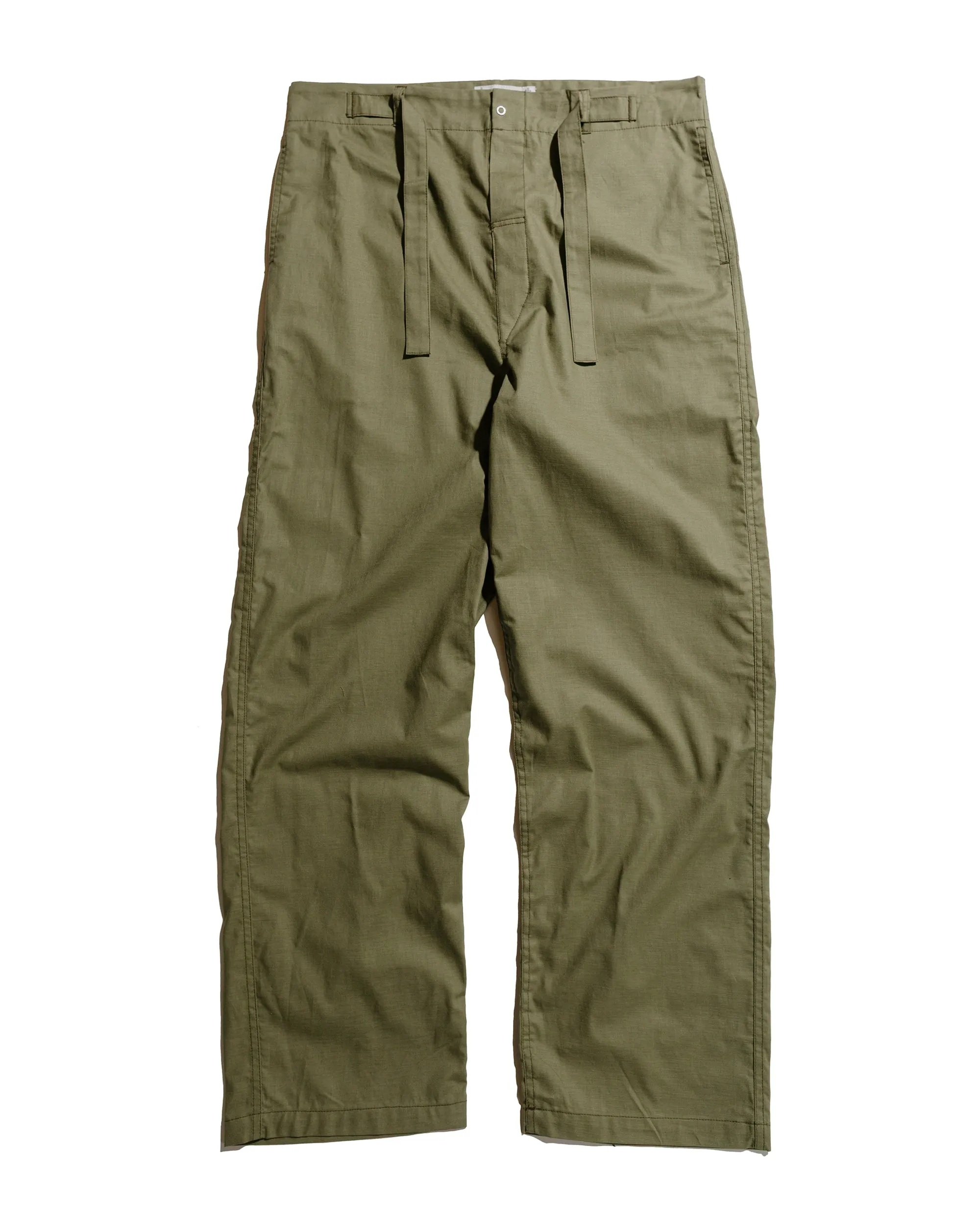 The Real Mccoy'S Mp25006 Usn Medical Department Sleeping Pants Olive Slit Detail